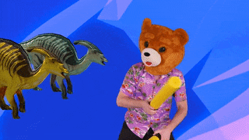 Rock And Roll Bear GIF