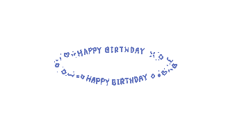 Happy Birthday Sticker