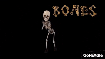 Halloween Skeleton GIF by GoNoodle