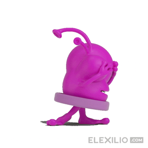 Pink Waiting GIF by El Exilio