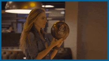 Bowling Ball Bowl GIF by Lauren Jenkins
