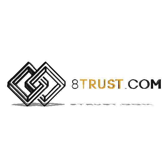 8 Trust Sticker