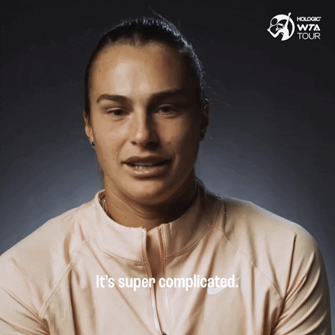 Ignore No Worries GIF by WTA