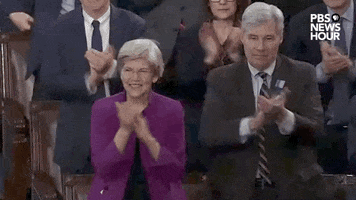 State Of The Union Applause GIF by PBS NewsHour