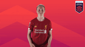 Liverpool Fc Shrug GIF by Barclays FAWSL
