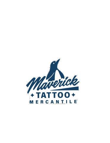 Maverick Tattoo Supply Sticker