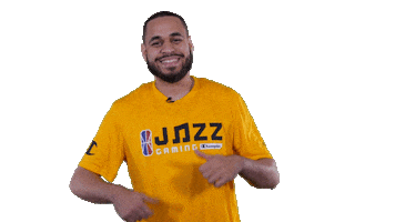 Happy Nba 2K League Sticker by Utah Jazz Gaming