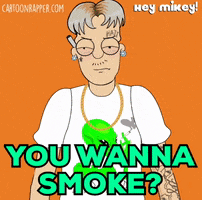 Friends Wanna Smoke GIF by Hey Mikey!