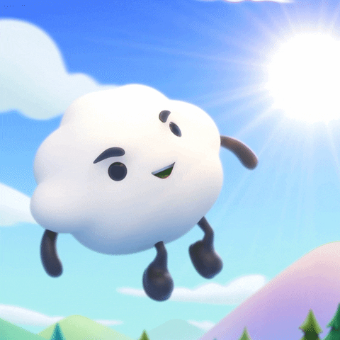 Funny Face Cloud GIF by VeeFriends