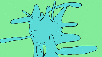 Blue And Green Animation GIF by Jeremy Speed Schwartz