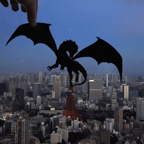 Japan Dragon GIF