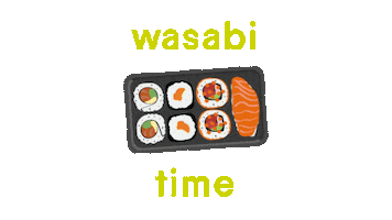 Wasabi Sushi & Bento Sticker