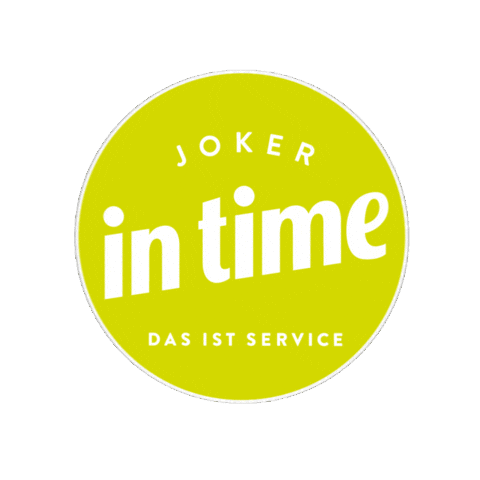 In Time Work Sticker by JokerPersonalCH