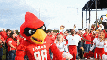 Big Red Cardinal GIF by Lamar University