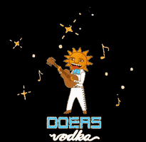 DoersVodka music sparkle drinks sing GIF