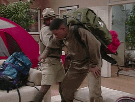 Camping Season 5 GIF by The Fresh Prince of Bel-Air