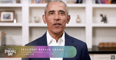 Barack Obama Pride GIF