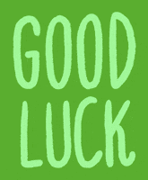 Good Luck GIF