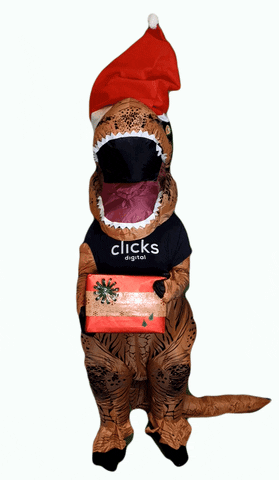 Excited Christmas Present GIF by clicks digital