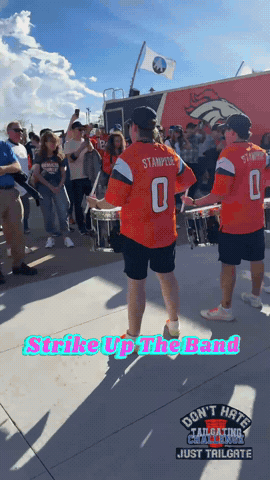 Strike Up The Band GIF by Tailgating Challenge