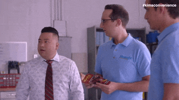 Hot Sauce Chill GIF by Kim's Convenience