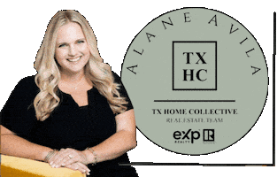 Alane Avila Sticker by TXHOMECOTEAM