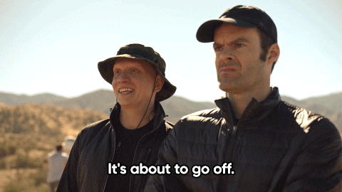 Go Off Bill Hader GIF by HBO - Find & Share on GIPHY