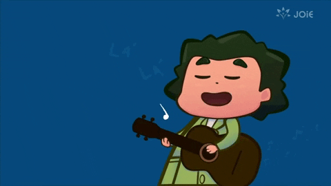 Guitar Sing GIF by Dr. Joie - Find & Share on GIPHY
