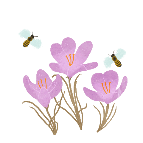 Flower Spring Sticker by Lara Paulussen