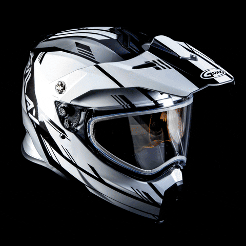 Snow Motorcycle GIF by GMAX Helmets