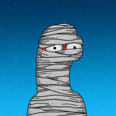 Vibing The Mummy GIF by shremps