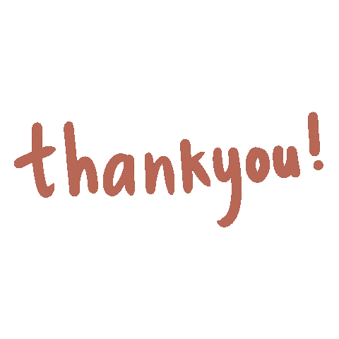 Flower Thanks Sticker