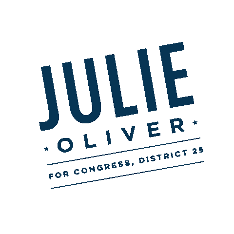 Texas Elections Sticker by Julie Oliver