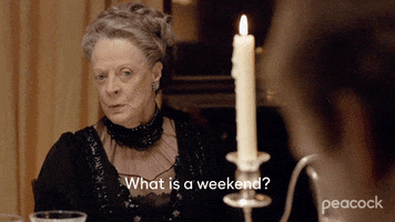 Downton Abbey Weekend GIF by PeacockTV
