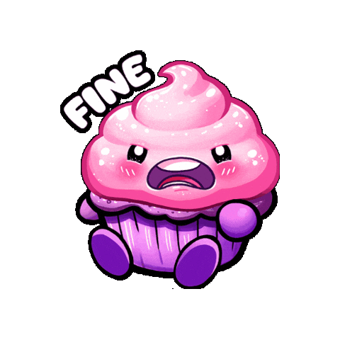 Tired Over It Sticker by Candy Kult Land