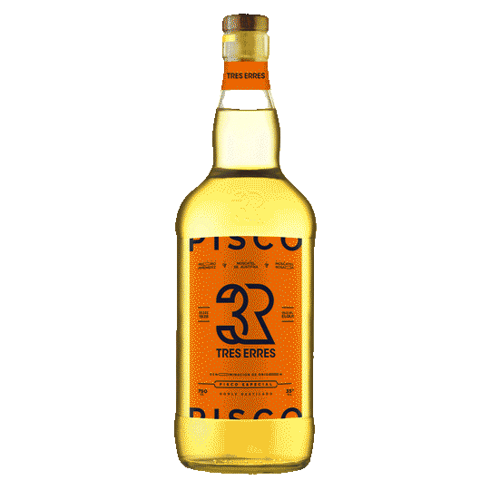 Pisco Tres Erres Sticker