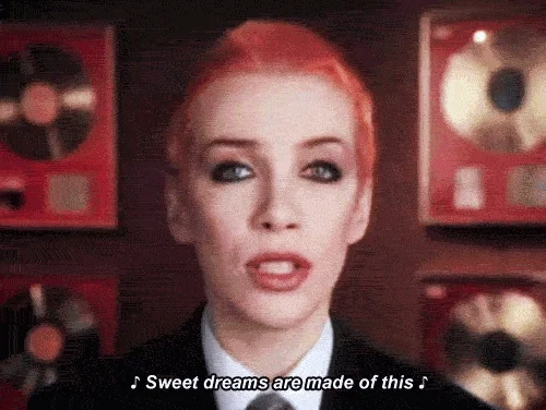 sweet dreams 80s GIF