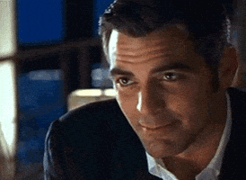 George Clooney Reaction GIF