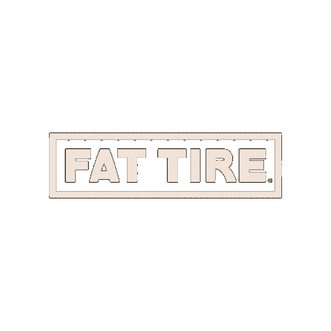 Fat Tire Sticker by New Belgium Brewing
