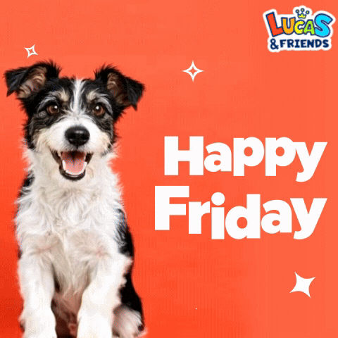 Happy Dog GIF by Lucas and Friends by RV AppStudios