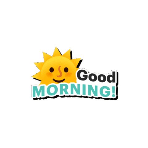 Goodmorning Sticker by LetsPracticeEnglish