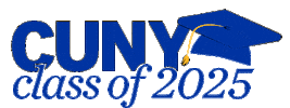 Graduation Cuny Sticker by The City University of New York