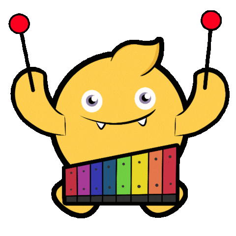 Dance Monster Sticker by Muse Arts