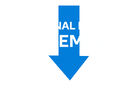 Dayofmovement Sticker by MovementForHealth