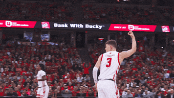 Happy Sport GIF by Wisconsin Badgers