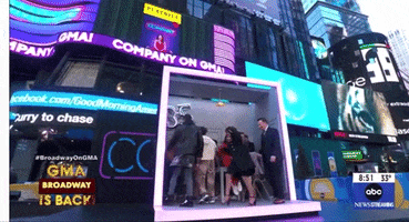 Good Morning America Broadway GIF by Company