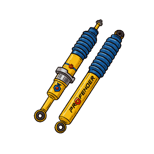 Suspensiones Profender Sticker by Full Torque 4x4