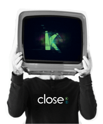 Television Sticker by Closemarketing