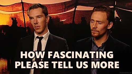 sarcastic benedict cumberbatch GIF