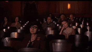 the purple rose of cairo audience GIF
